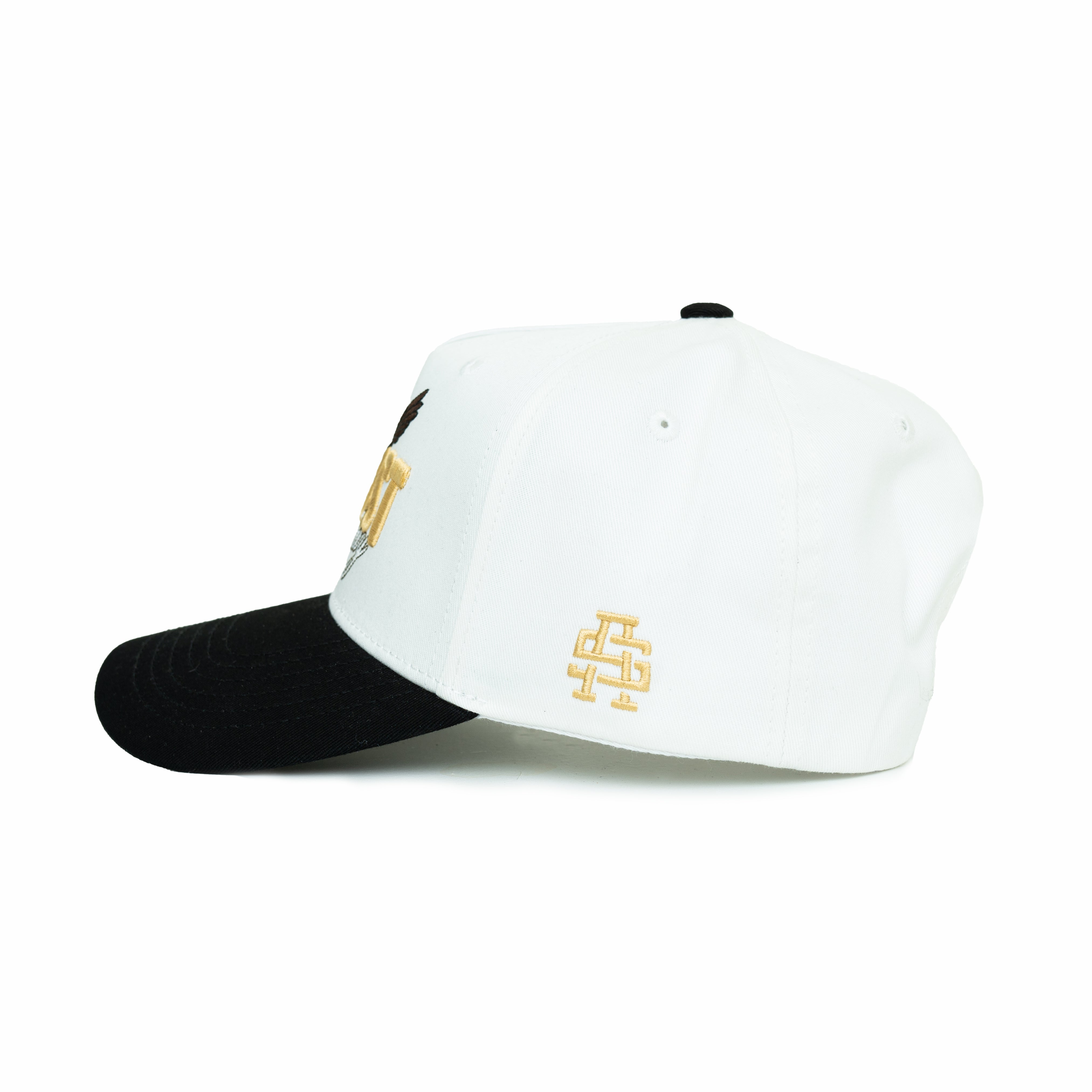 Prey Snapback Hat (Cream/Black)