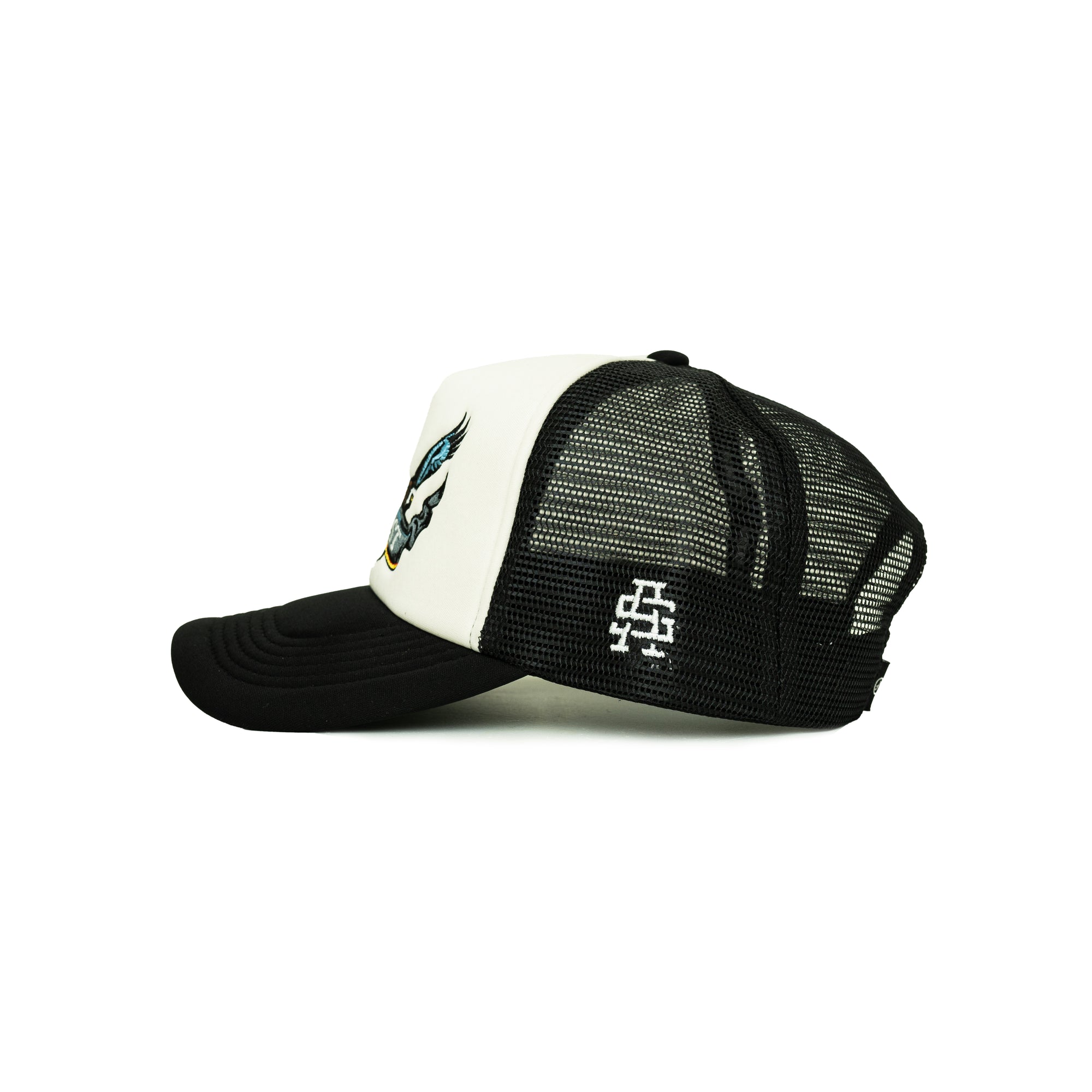 Banner Trucker Hat (Cream/Black)