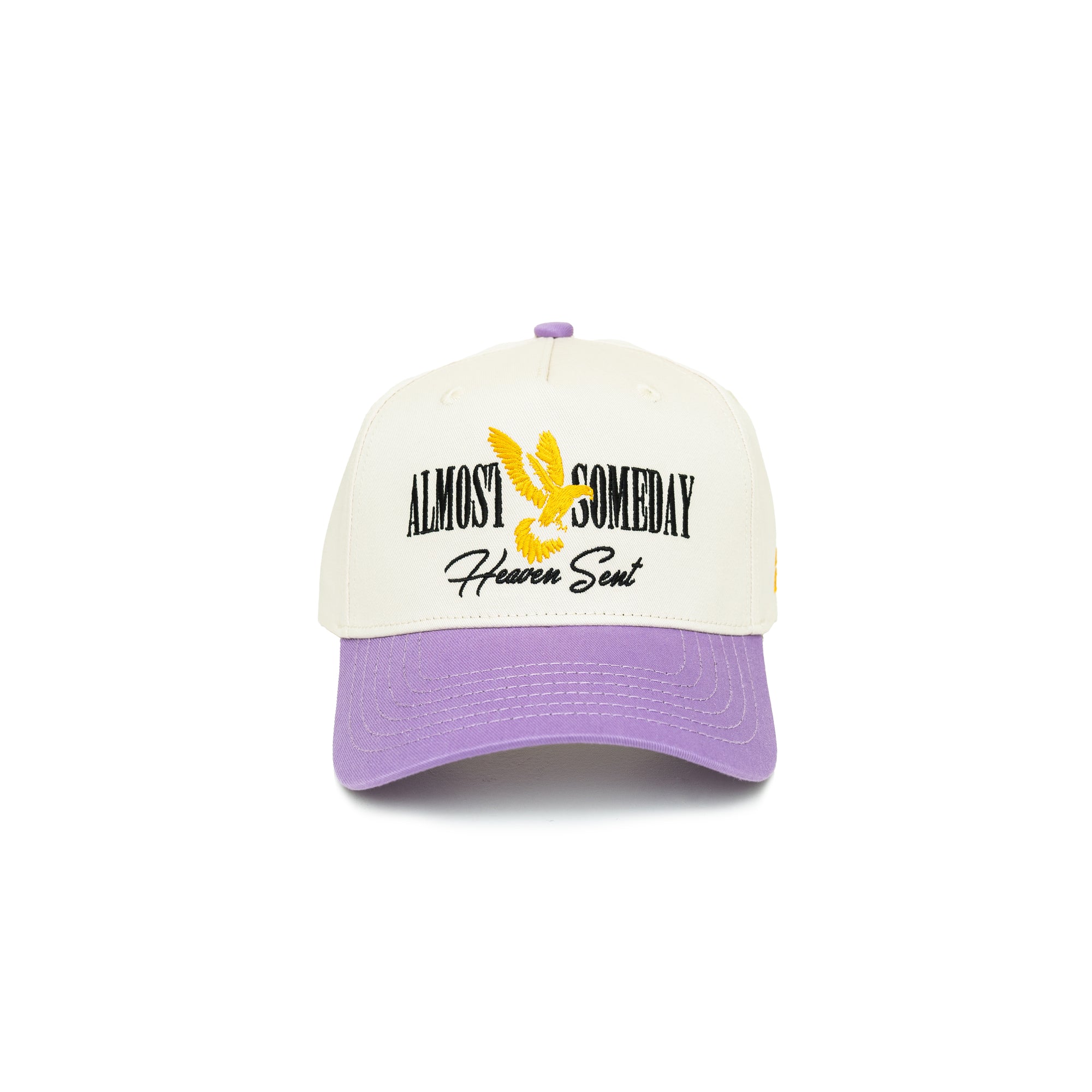 Heaven Sent Snapback Hat (Purple/Cream)