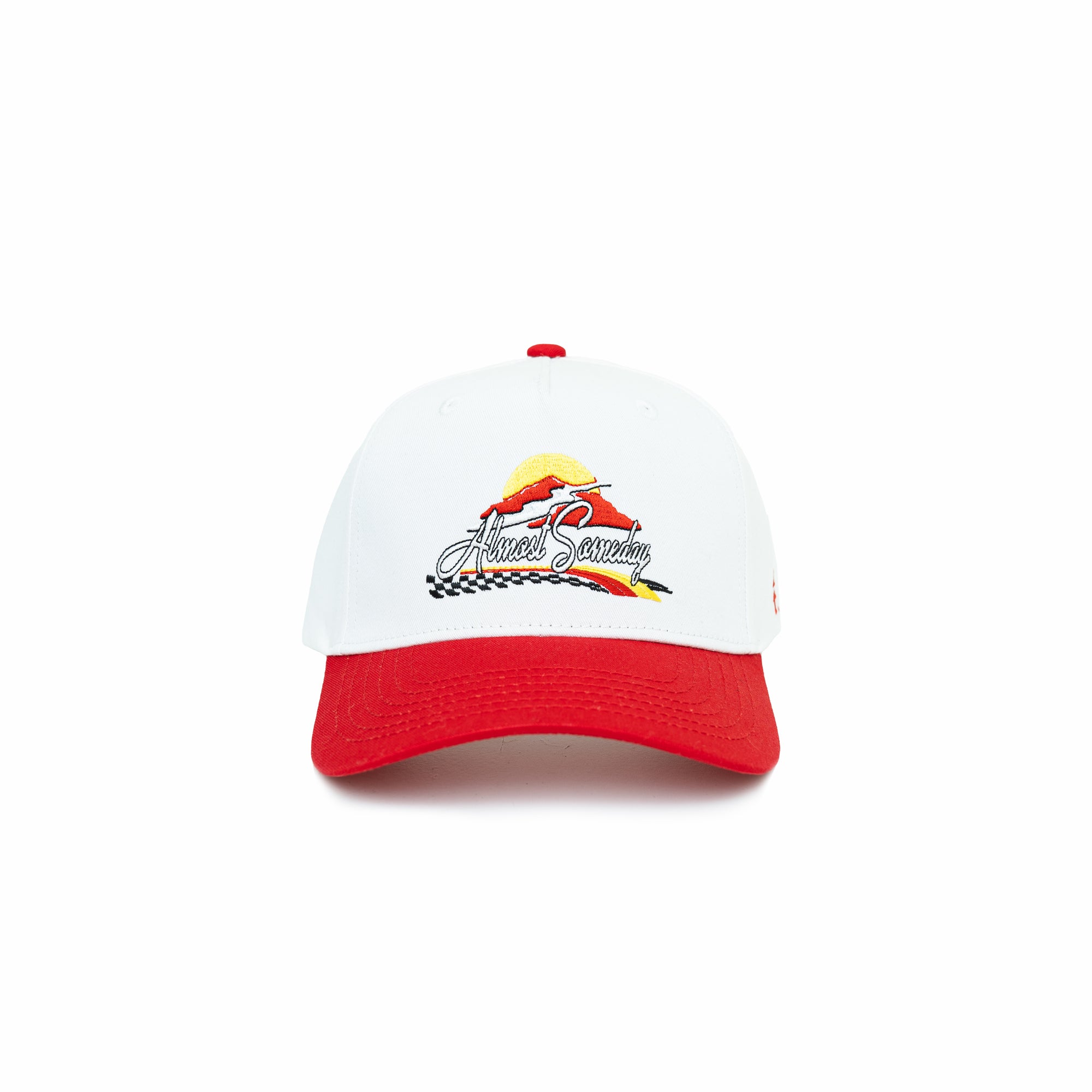 Peak Snapback Hat (Red)