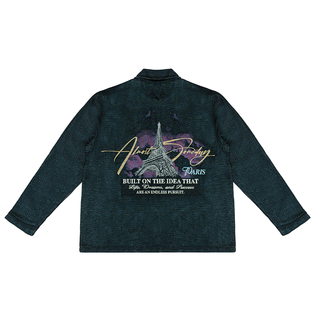 Paris Tapestry Jacket - Black