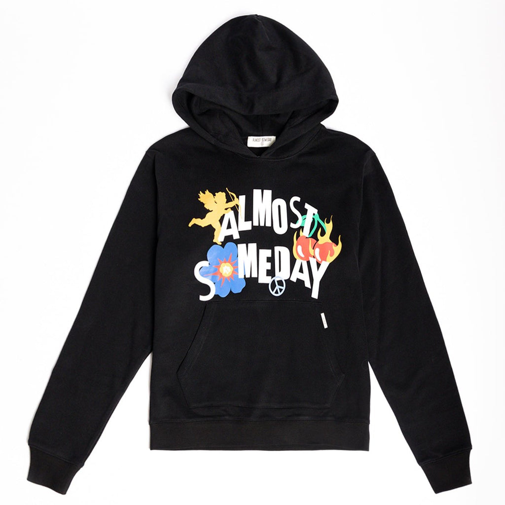 Foundation Hoodie (Black) - ALMOST SOMEDAY