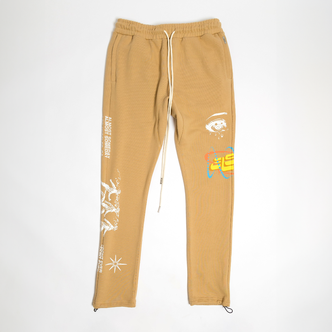 Heroes Sweatpant (Sand) - ALMOST SOMEDAY