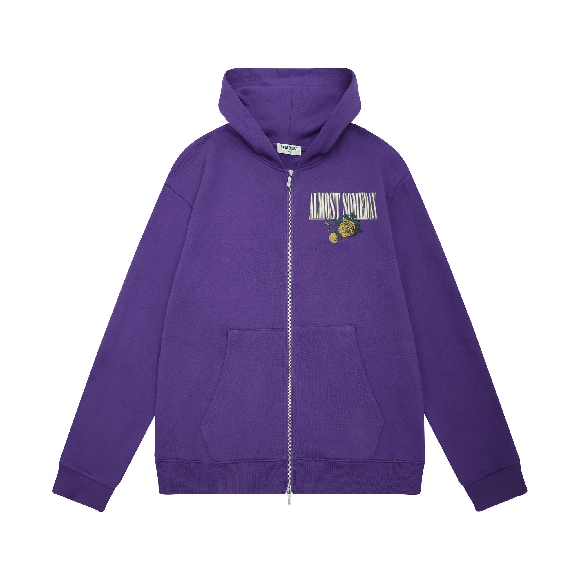 Heaven Sent Zip-Up Hoodie (Purple)