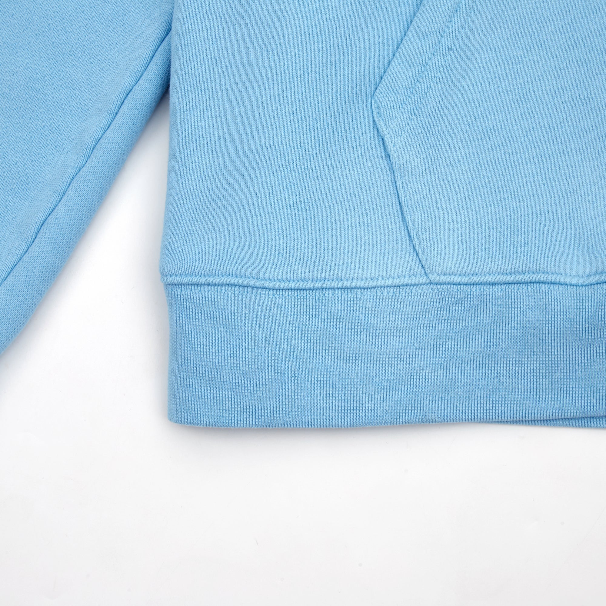 Banner Zip-Up Hoodie - Sun Fade Wash (Blue)