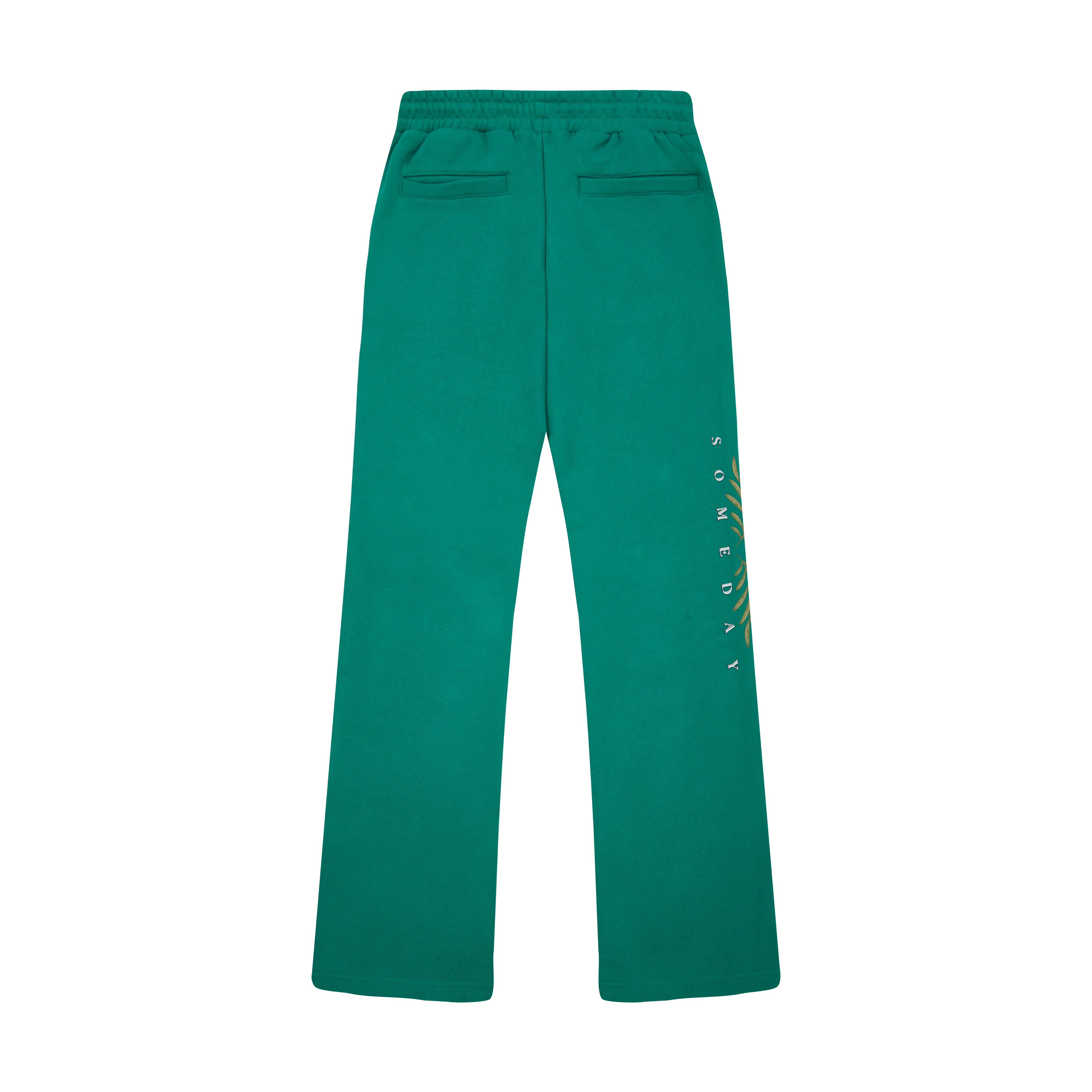 Someday Flare Sweatpants (Green)