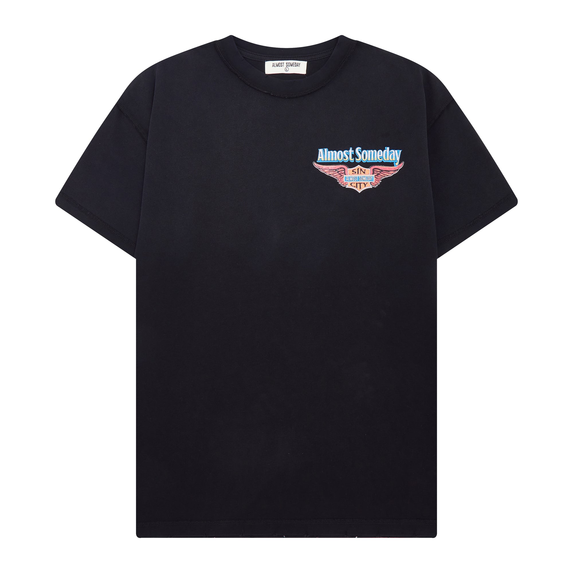 High Rollers Tee Sun Fade Wash (Black)