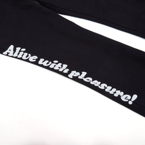 Pleasure Flare Sweatpants (Black)