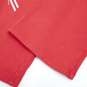 Runway Flare Sweatpants Sun Fade Wash (Red)