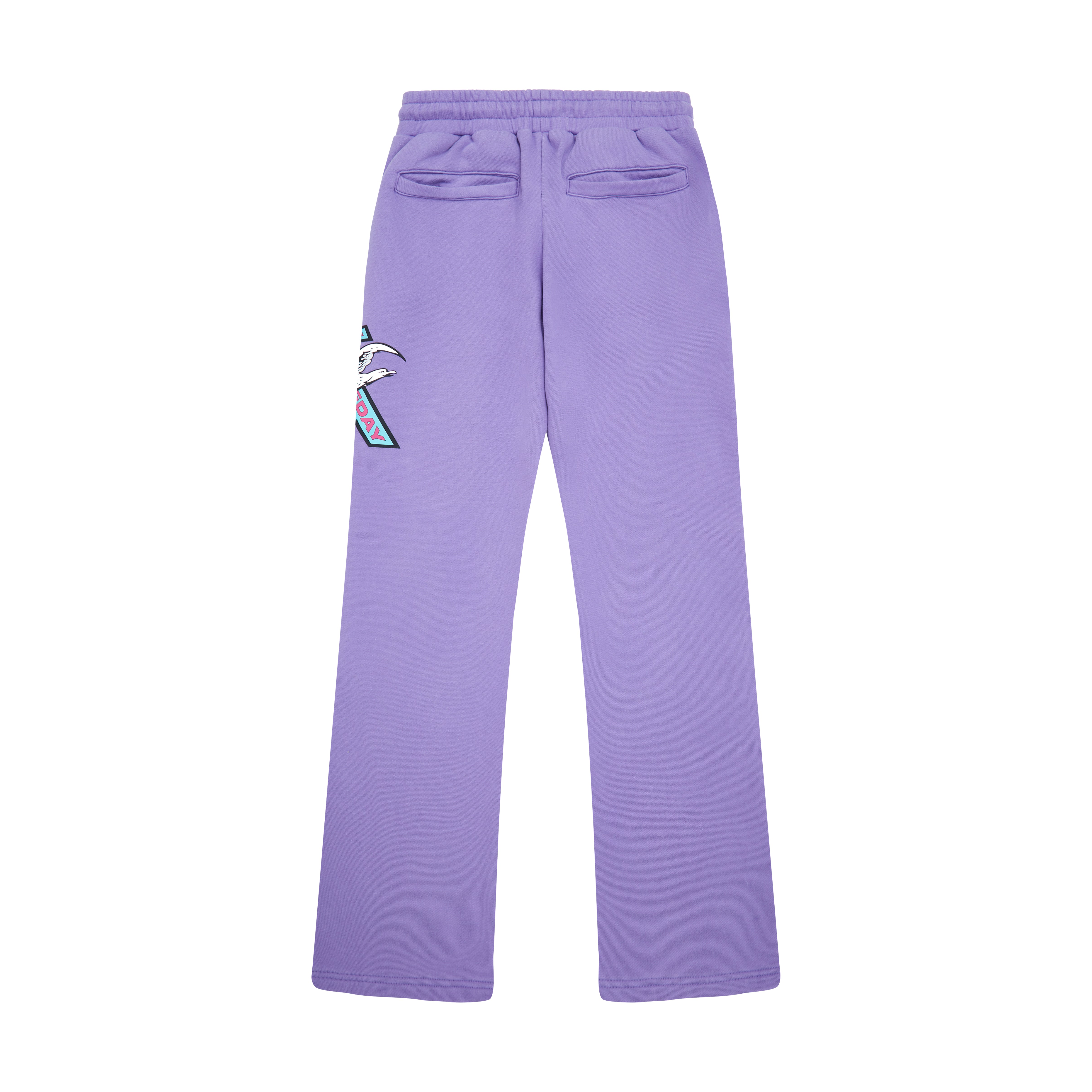 Trademark Flare Sweatpants Sun Fade Wash (Purple)