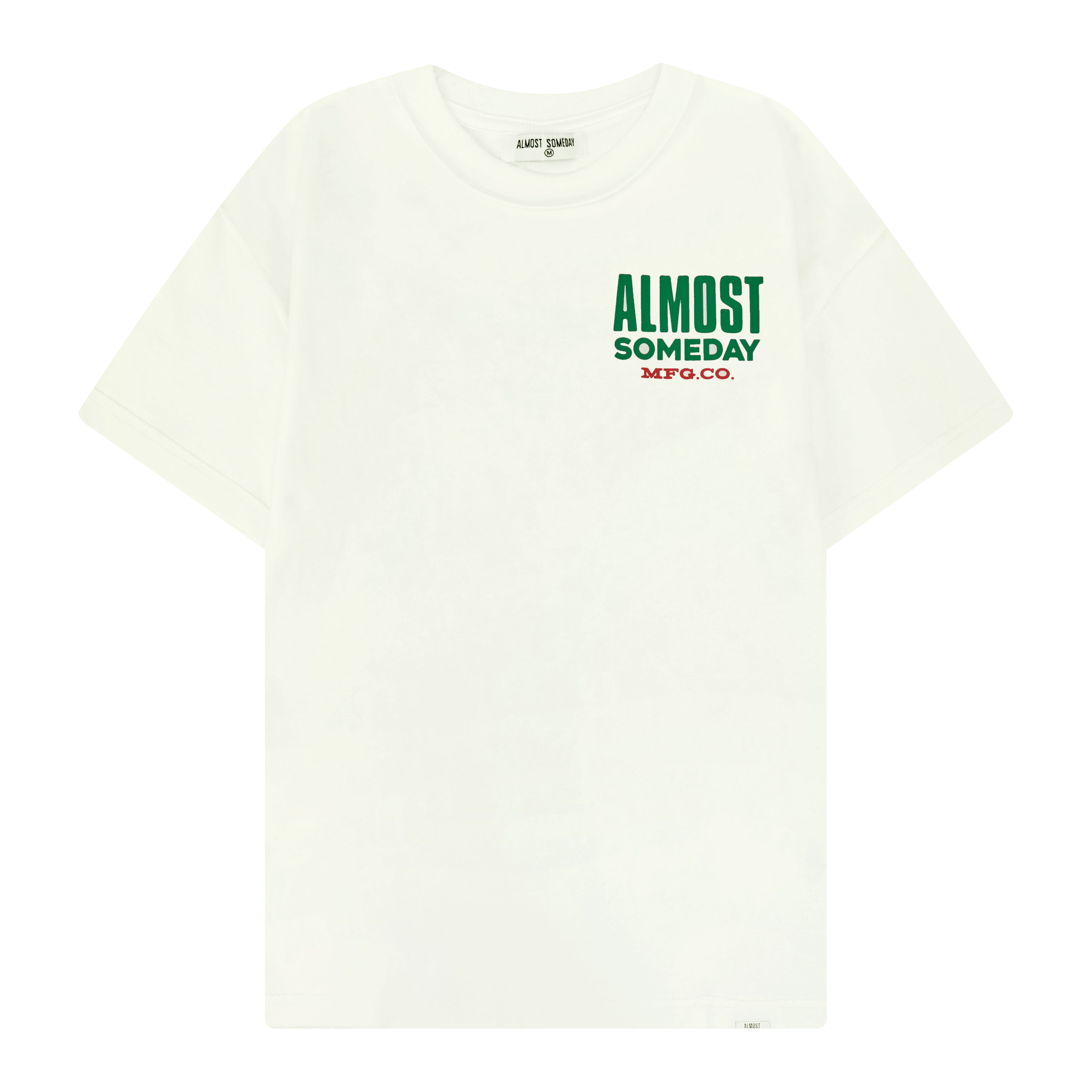 Label Tee (Cream)