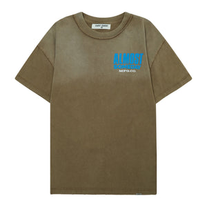 Label Tee (Brown)