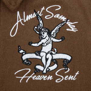 Heaven Sent - Varsity Jacket (Brown)