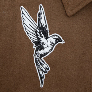 Heaven Sent - Varsity Jacket (Brown)