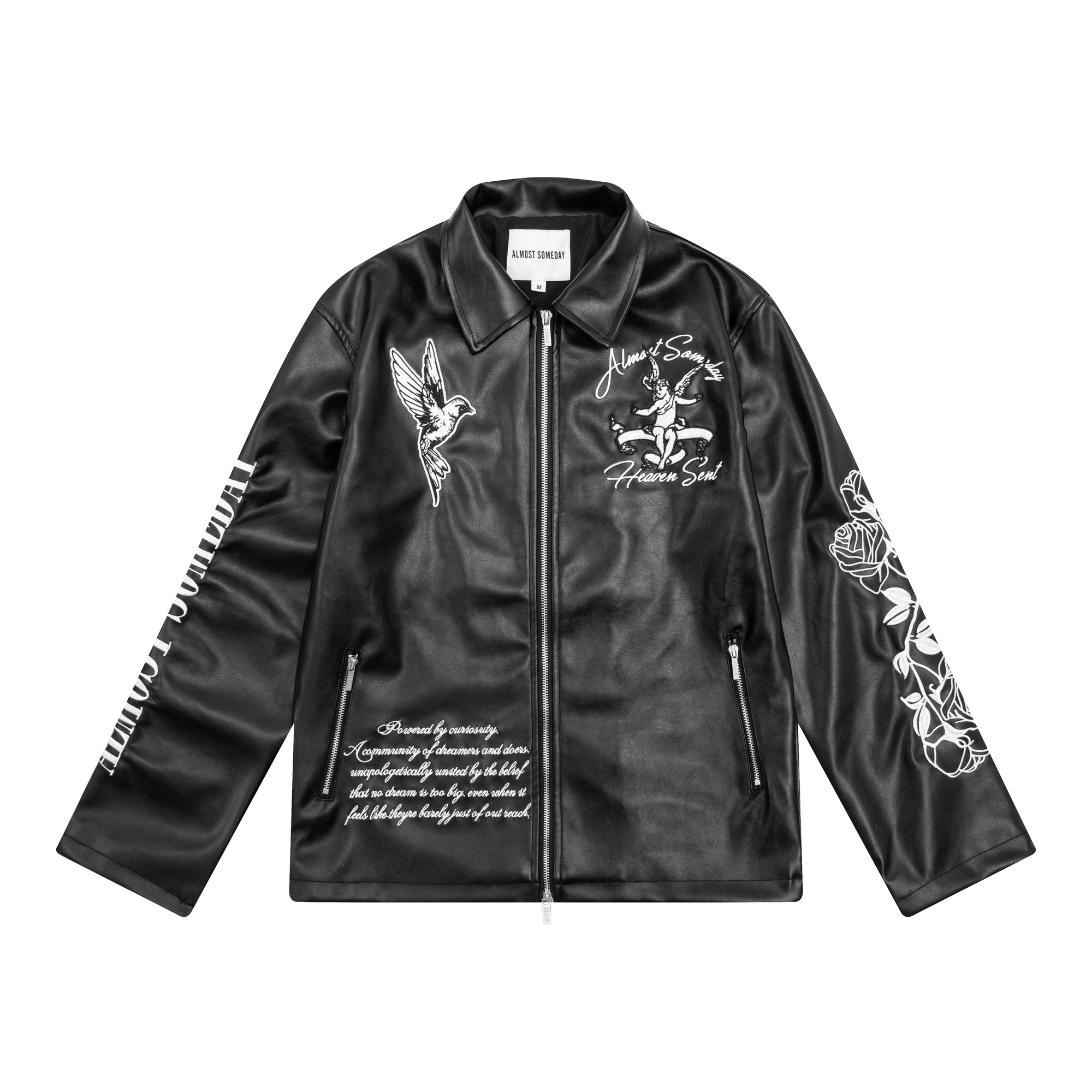 Heaven Sent - Vegan Leather Jacket