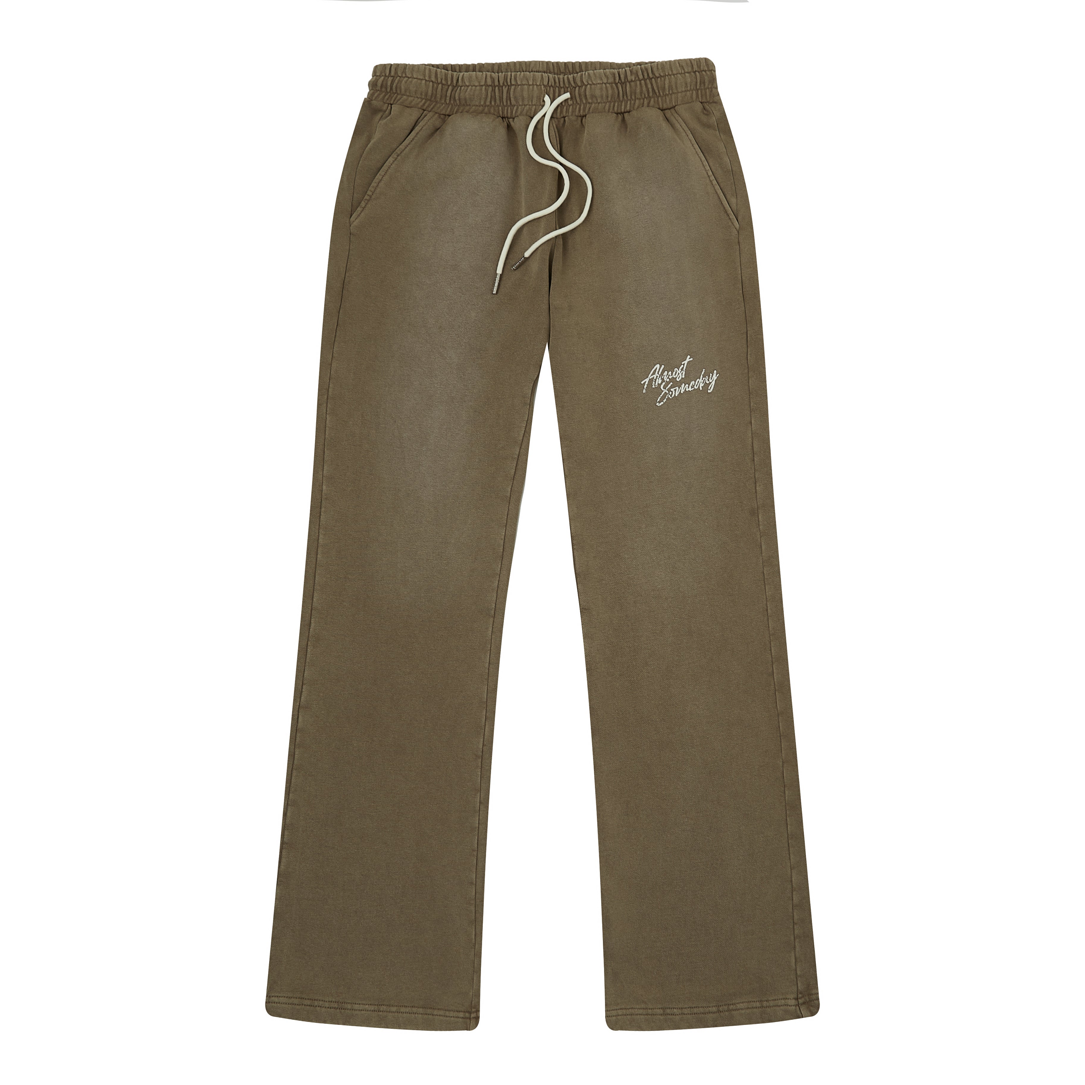 Signature Sun Faded Flare Sweatpants (Brown)