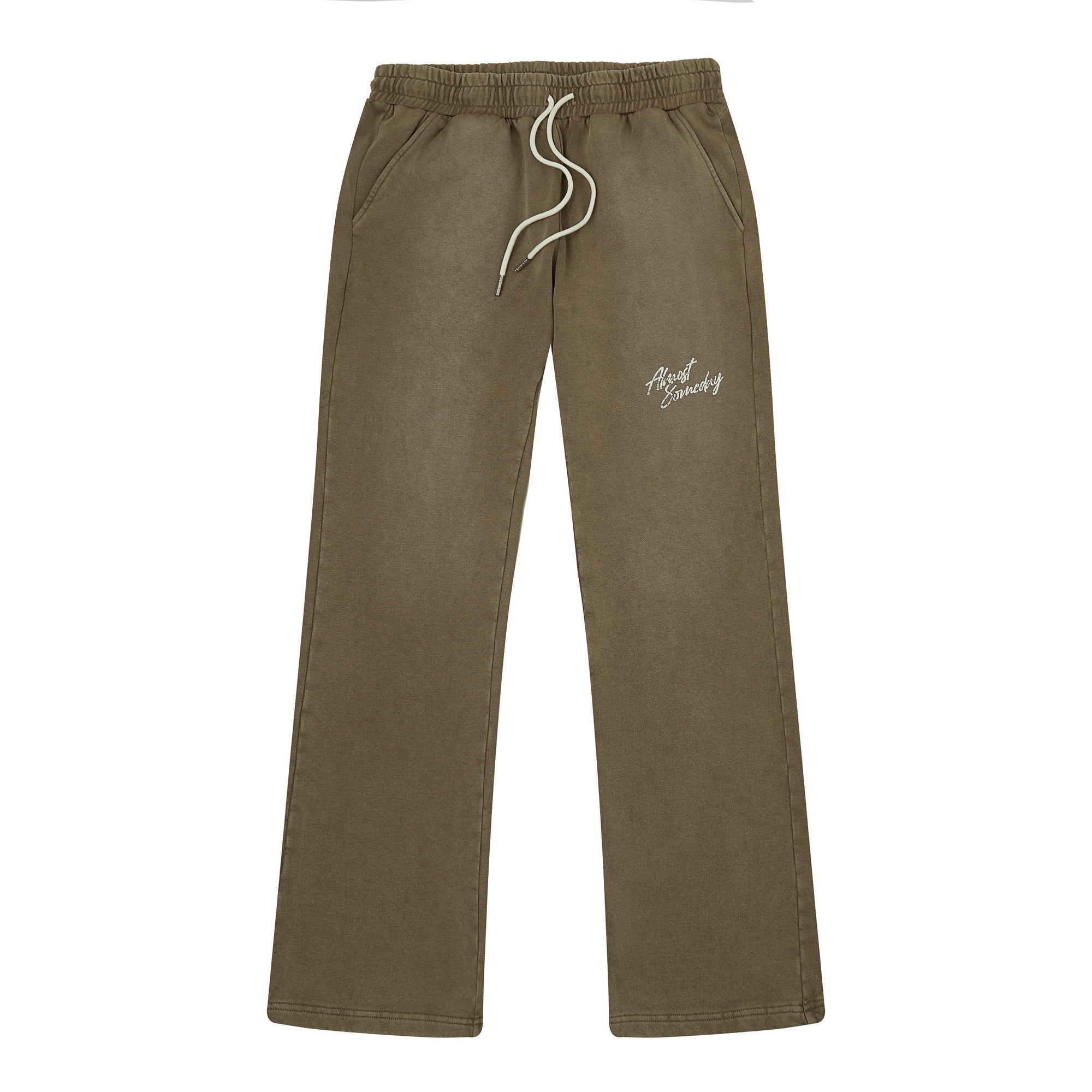 Signature Sun Faded Flare Sweatpants (Brown)