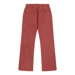 Signature Sun Faded Flare Sweatpants (Red)