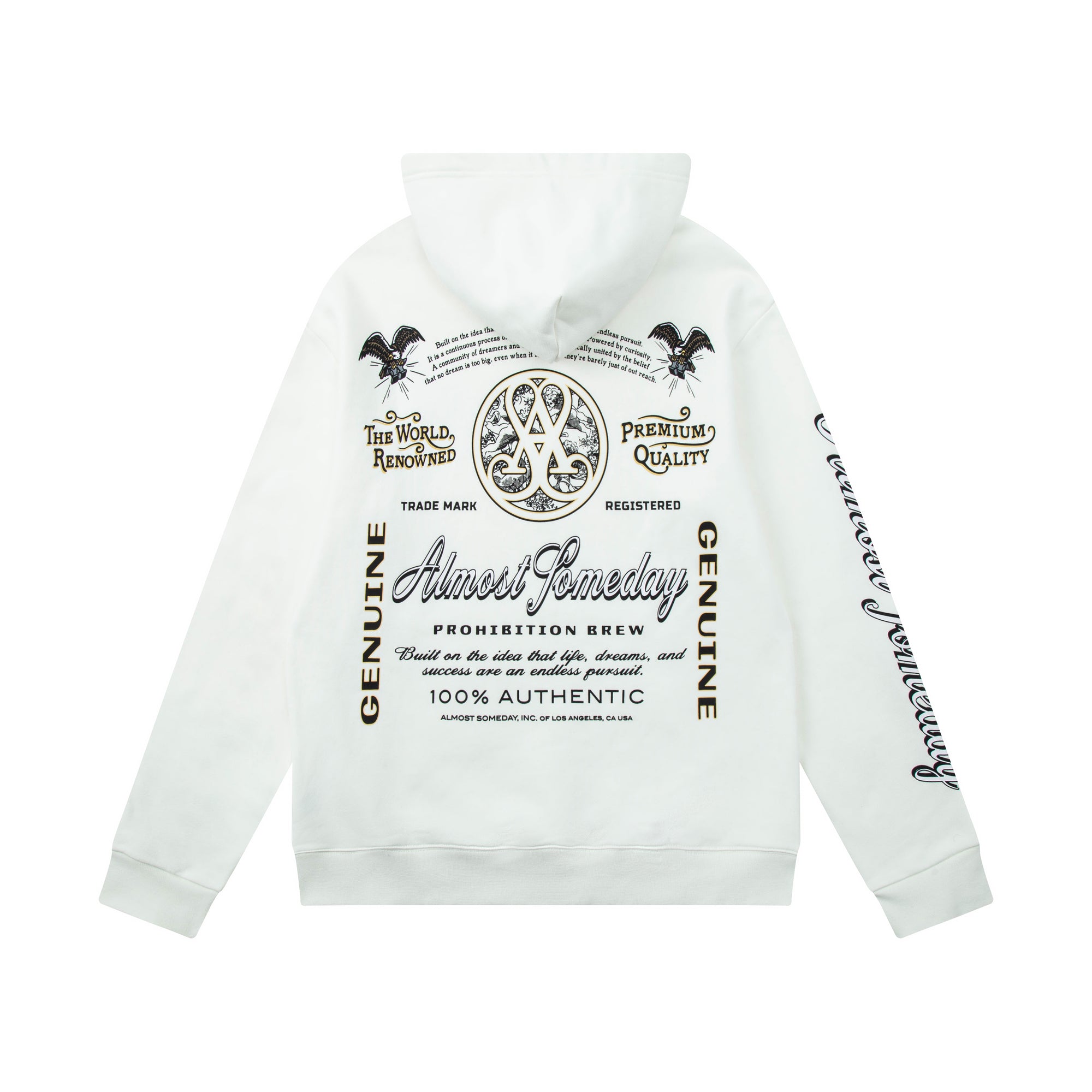 Prohibition Hoodie (Cream)