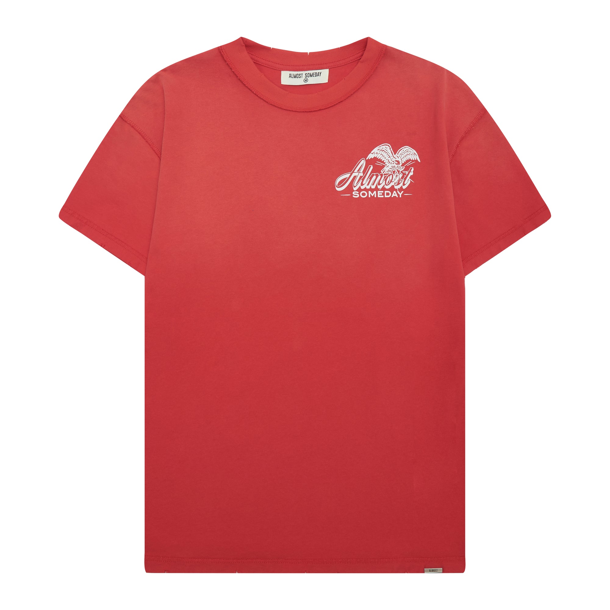 Prohibition Tee - Vintage Wash (Red)