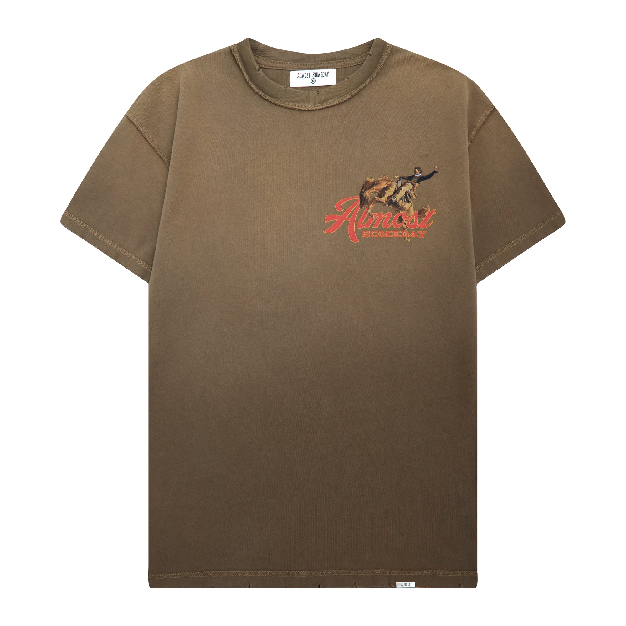 Vaquero Tee - Sun Fade Wash (Brown)