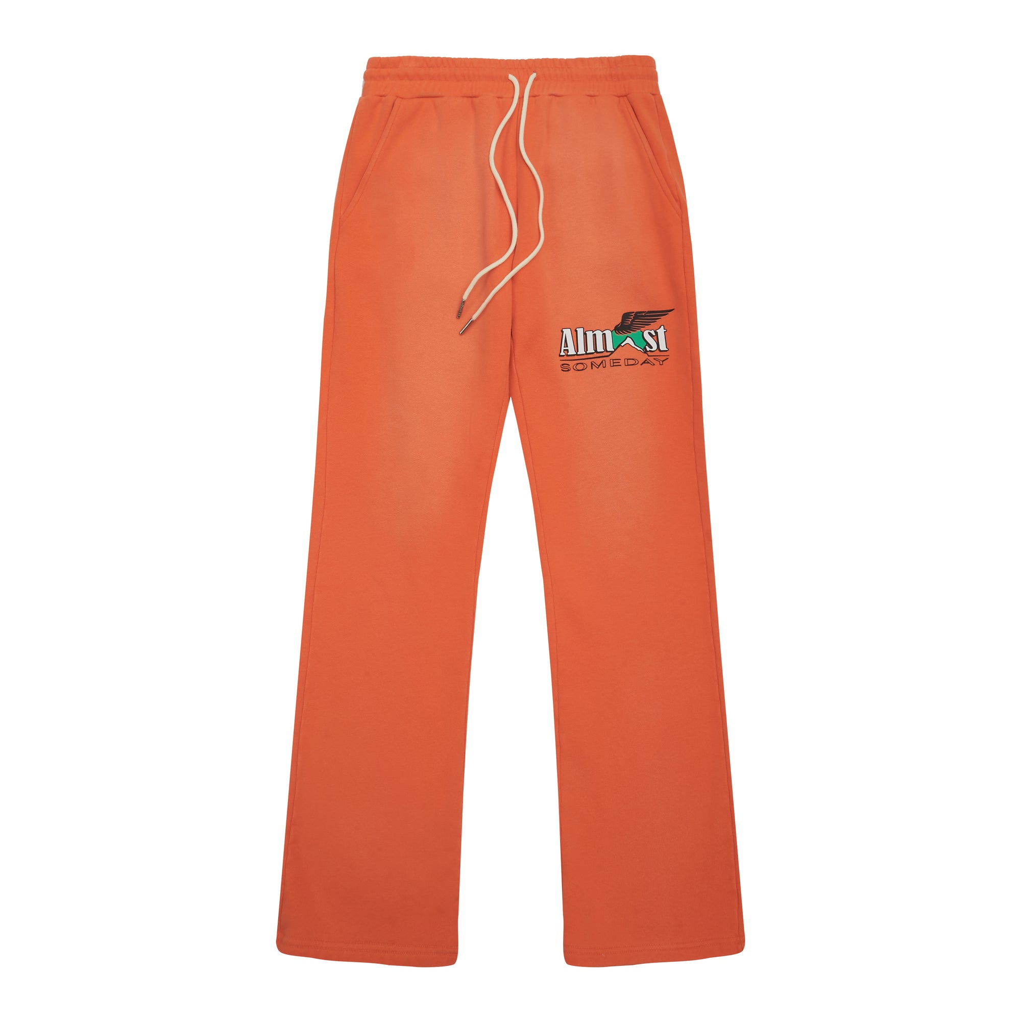 Spirit Flare Sweatpants - Sun Fade Wash (Orange)