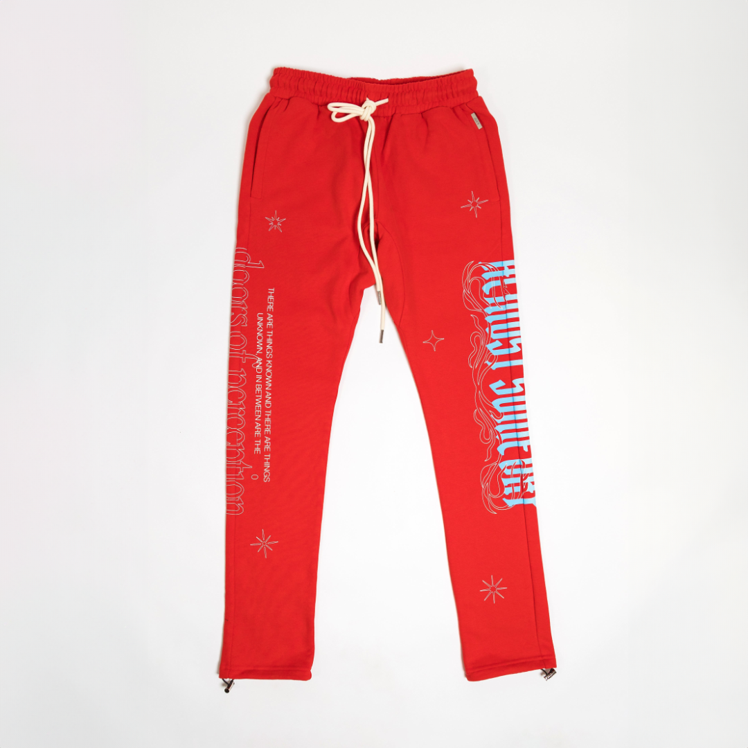 Perception Sweatpant (Red) - ALMOST SOMEDAY