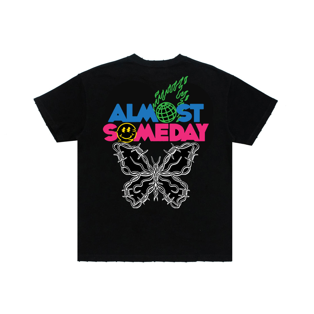 Capture Tee (Black) - ALMOST SOMEDAY