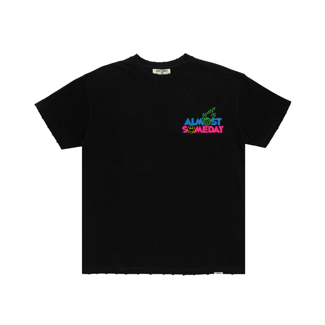 Capture Tee (Black) - ALMOST SOMEDAY