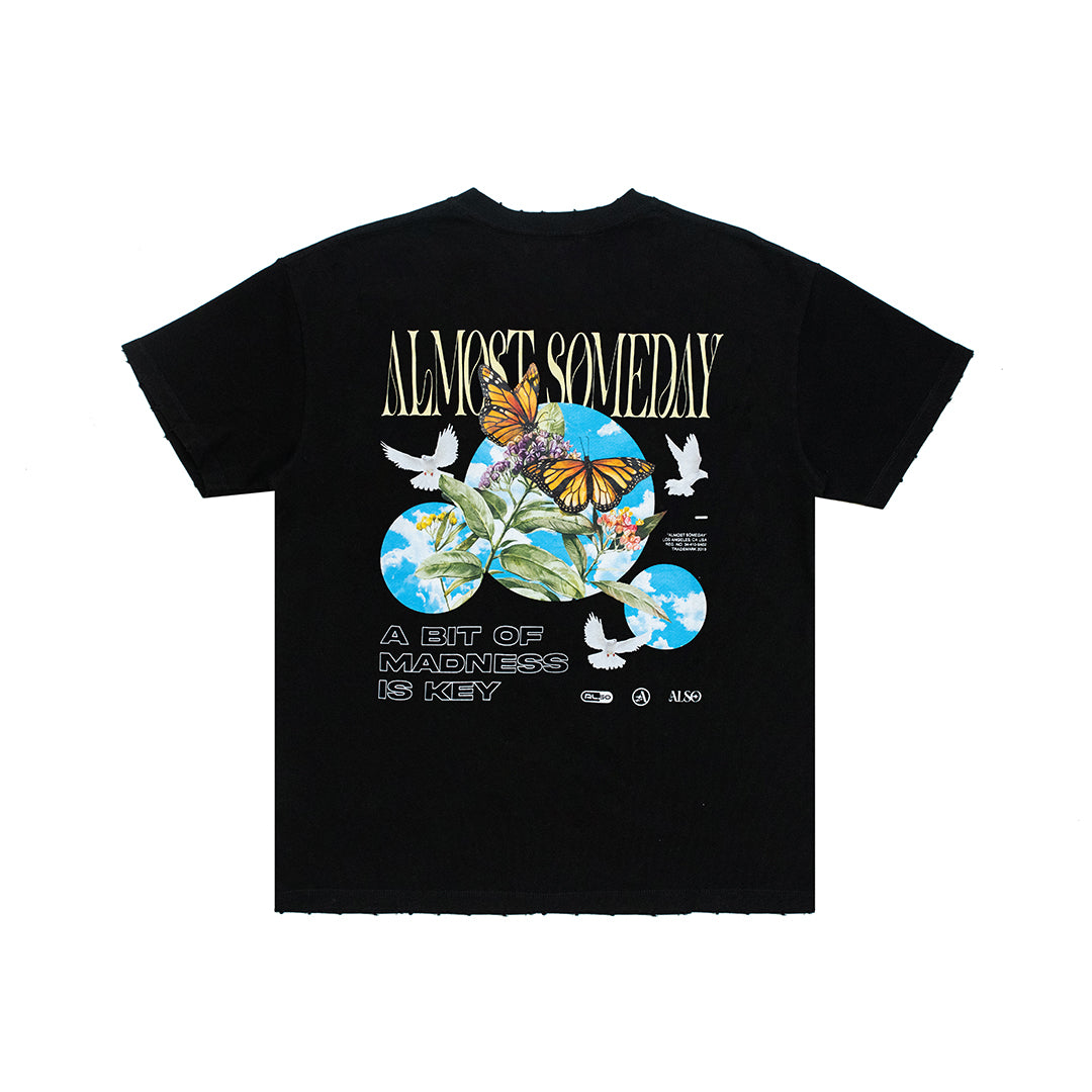 Mayhem Tee (Black) - ALMOST SOMEDAY