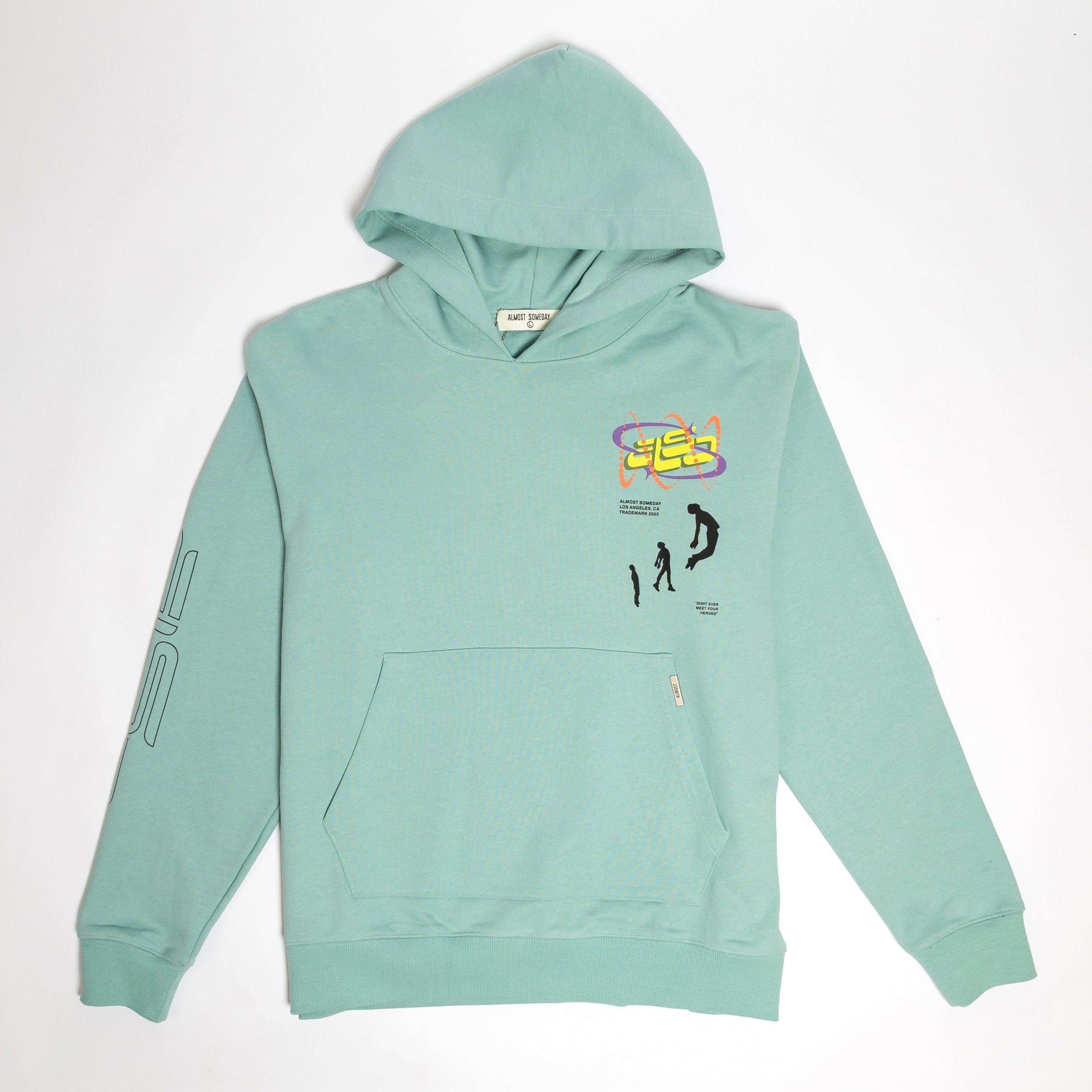 Heroes Hoodie (Mint) - ALMOST SOMEDAY