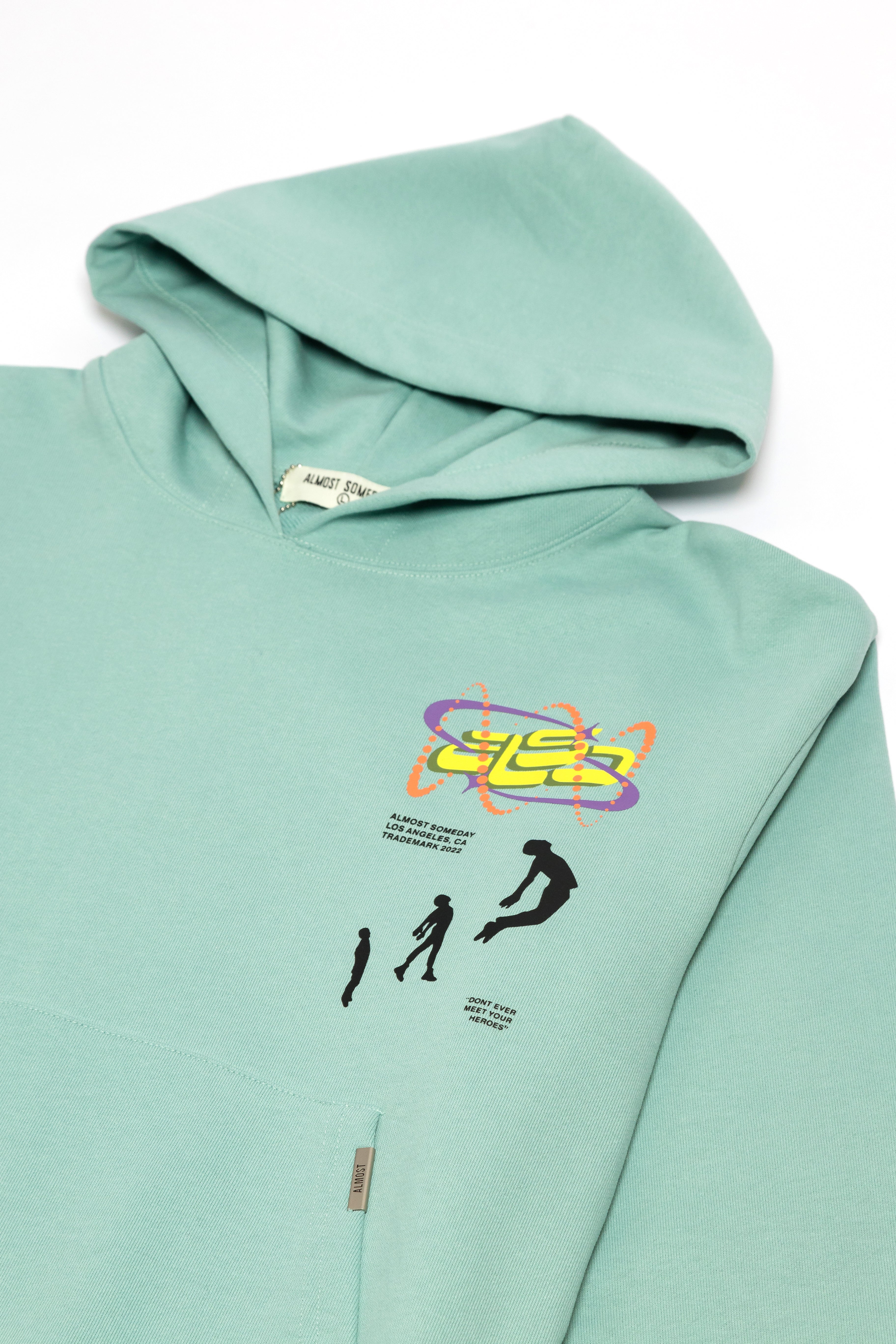 Heroes Hoodie (Mint) - ALMOST SOMEDAY